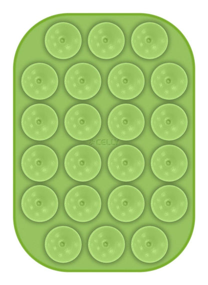 Ventosa CELLY para Smartphone Verde (FIXSQUAREGN)