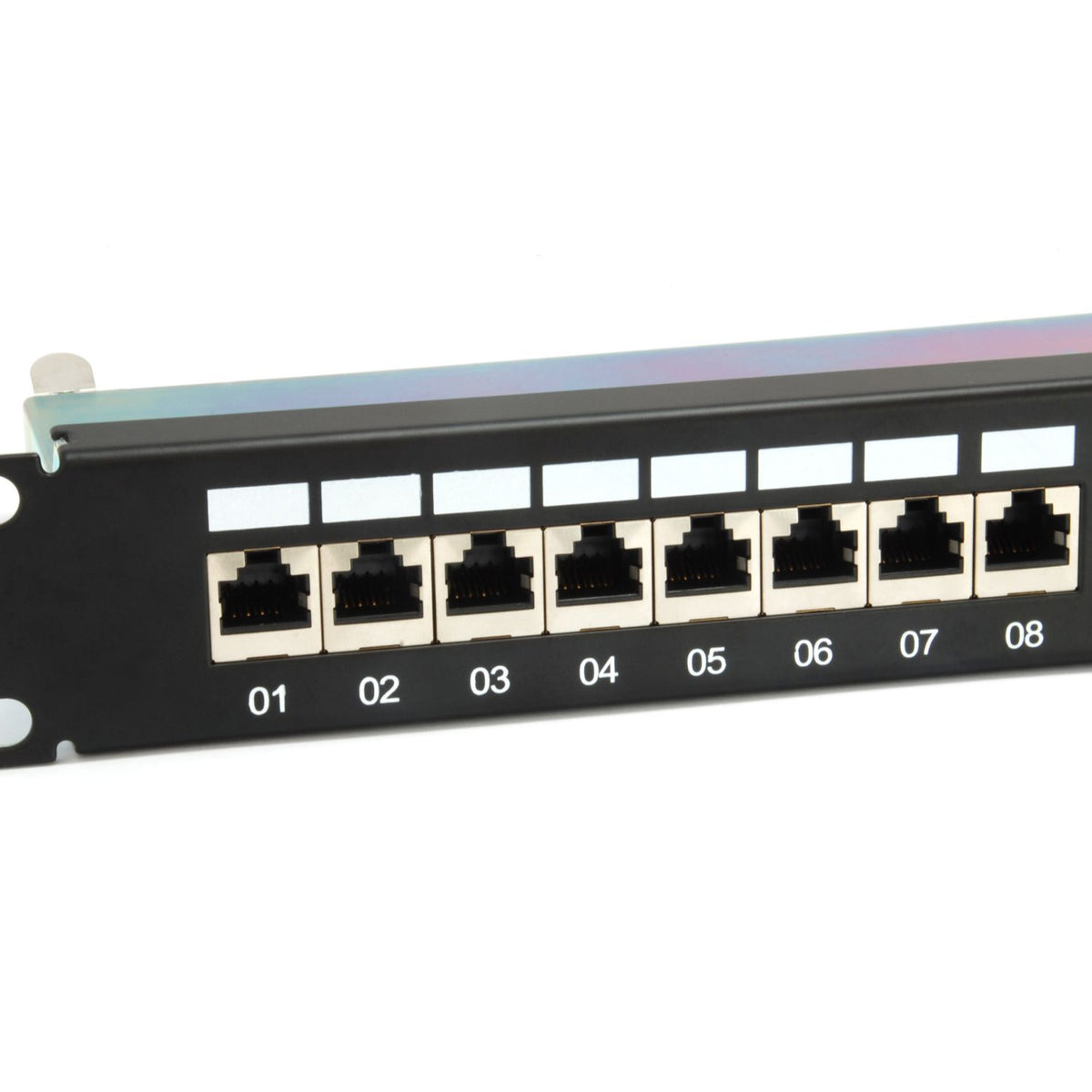 Panel Conexión Blindado EQUIP 24xRJ45 Cat.6A (326625)