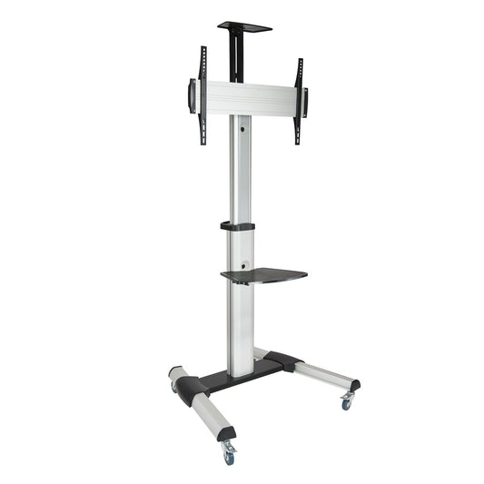 TOOQ 37"-70" Tilting Floor Stand with Wheels (FS1870M-B)