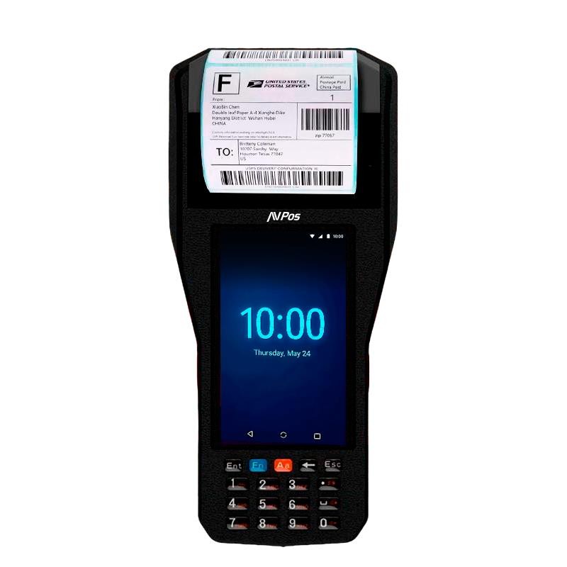 CAPTURADOR PDA IMPRESORA AVPOS TC800 4" OCTA/4GB/64GB/WIFI/BT/NFC/2D/4G