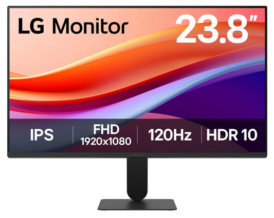 LG 24" IPS FHD 120HZ 5ms Gaming Monitor (24U411A-B)