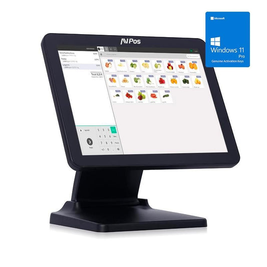 TPV AVPOS K5000 15" ALUMINIO FLEX I5 10TH/8GB/128GB/WIFI/MULTIMEDIA/W11P 3Y