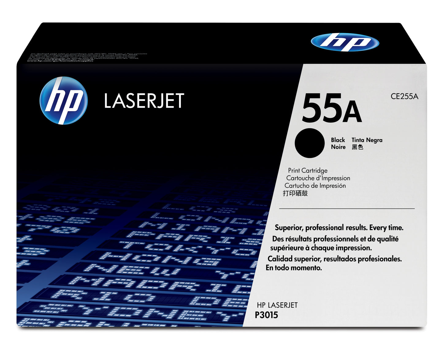 Toner HP LaserJet Pro 55A Negro 6000 páginas (CE255A)