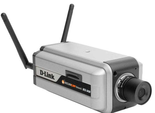 Cámara IP D-Link 10/100 WiFi (DCS-3430)