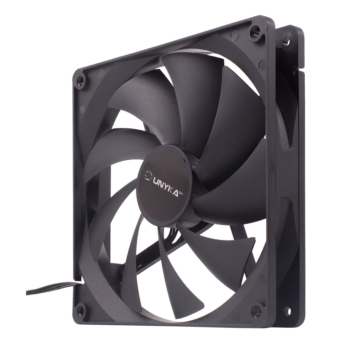 Ventilador UNYKA 140mm Negro (51790)