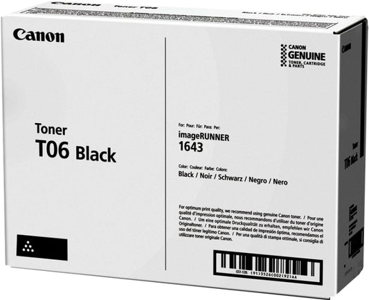 Canon T06 Black Original Toner Cartridge - 3526C002