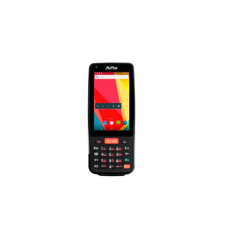 CAPTURADOR PDA AVPOS DC42 4" OCTA/4GB/64GB/NFC/2D/4G/KEYB ANDROID