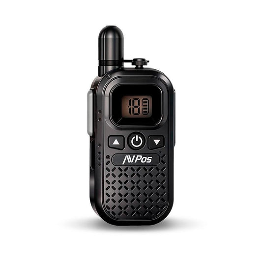 WALKIE TALKIE AVPOS COMM X25 + CABLE USB C 1YR GARANTIA