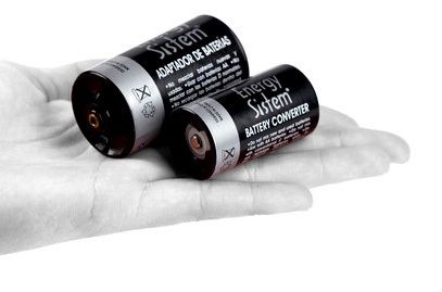 Adaptador ENERGY de pilas C y D (369799)