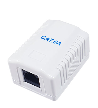 Rosette EQUIP 1xRJ45 Cat.6a Female White (EQ235215)