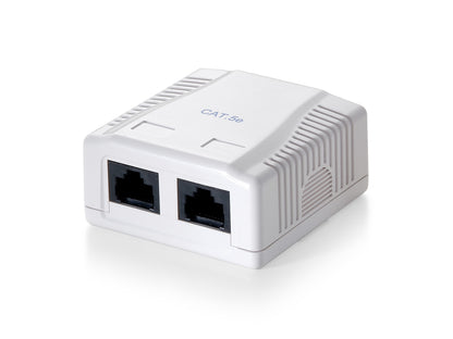 Rosette EQUIP 2xRJ45/H Cat.6 White (EQ235212)