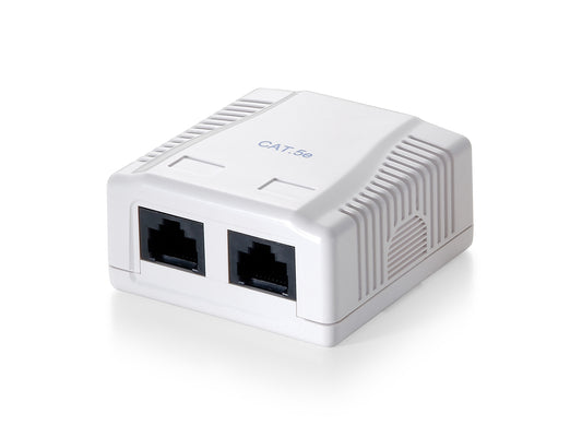 Rosette EQUIP 2xRJ45/H Cat.6 White (EQ235212)