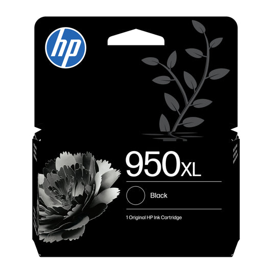 HP 950XL Black Original Ink Cartridge - CN045AE. 2,300 Pages