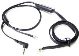 Cable desde RJ45 macho a RJ11 + mini jack 3.5 longitud 1.5 metros descolgador aps-1 alcatel