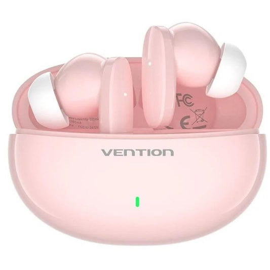 AURICULARES VENTION BLUETOOTH 5.3 TRUE WIRELESS 7 HORAS ROSE