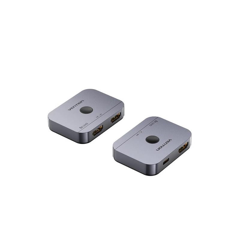 SWITCH/SPLITTER VENTION HDMI 2.1/H - X2HDMI/H USB-C/H BIDIRECCIONAL 8K