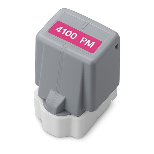 Canon PFI4100 Magenta Photo Cartucho de Tinta Pigmentada Generico - Reemplaza PFI4100PM/6782C001