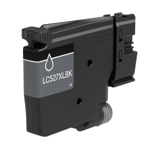 Brother LC527XL Negro Cartucho de Tinta Pigmentada Generico - Reemplaza LC527XLBK/LC527BK