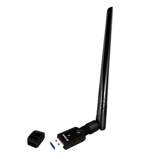 Adaptador D-Link AC1300 USB 3.0 WiFi 5 Negro