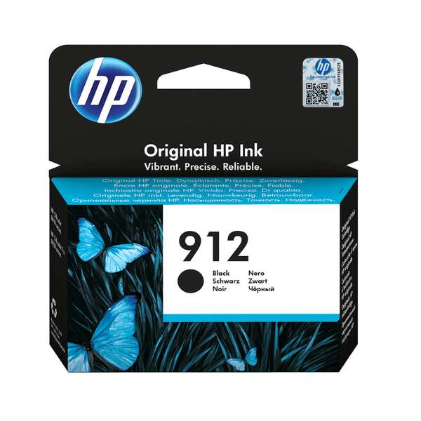 HP 912 Black Original Ink Cartridge - 3YL80AE