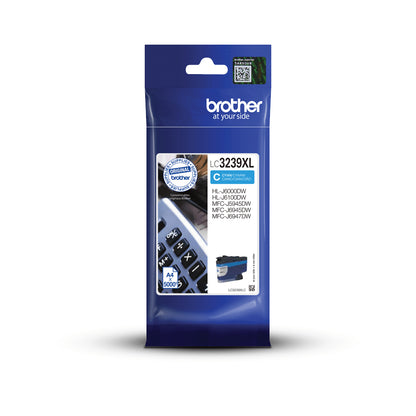 BROTHER XL Cyan Ink 5000 pages (LC3239XLC)