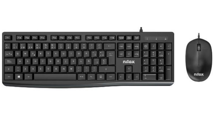 T+NILOX Optical USB Mouse 1200dpi Black (NXKME0012)
