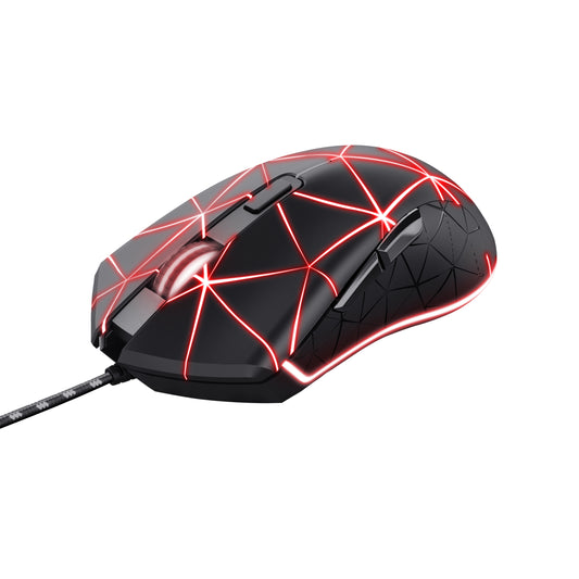 Trust GXT133 LOCX Optical USB Gaming Mouse - Black (22988)