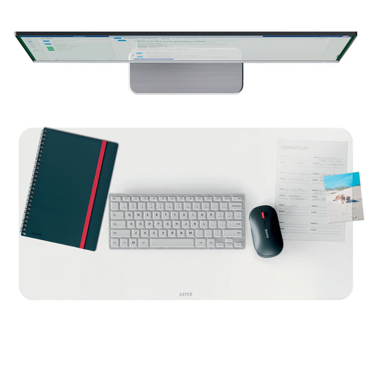 LEITZ DESK MAT 70X36CM TRANSPARENT