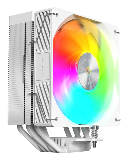 Ventilador Mars Gaming ARGB 120mm Blanco (MCPUX5ARGBW)