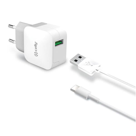 Celly 1USB-A Wall Charger USB-C Cable (TCUSBTYPEC)