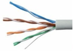 Cable de red desde RJ45 macho a RJ45 macho sf/UTP categoria 6 apantallado longitud 300 metros eco libre halogenos