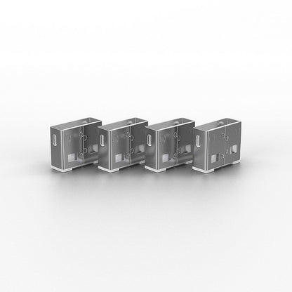 Llave LINDY Bloqueadora de Puerto USB-A 4 Unid (40454)