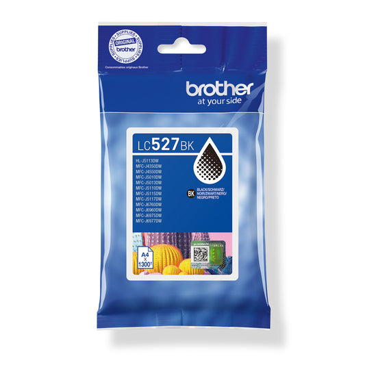 Tinta lc527bk negro hasta 1300 paginas segun ISO/IEC 24711