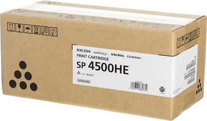 Ricoh Aficio SP4510 Negro Cartucho de Toner Original - SP4500HE/407318. 12.000 Paginas