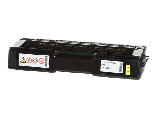 Ricoh Aficio SP-C250/SP-C260/SP-C261 Yellow Original Toner Cartridge - 407546