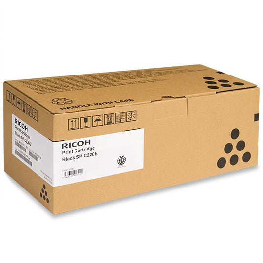 Ricoh SPC220/SPC221/SPC222/SPC240 Black Original Toner Cartridge - 407642