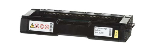 Ricoh Aficio SPC252/SPC262 Yellow Original Toner Cartridge - 407719/SPC252HEY