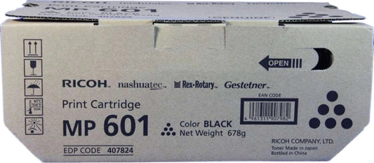 Ricoh Aficio MP501/MP601 Black Original Toner Cartridge - 407824