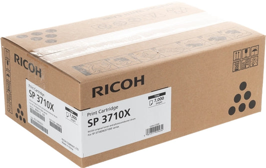 Ricoh Aficio SP3710 Black Original Toner Cartridge - 408284/408285