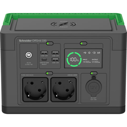 Power Station APC 330W Carga Solar/Usb (PPS330-GR)