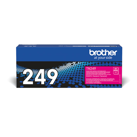 Toner BROTHER Magenta 4000 páginas (TN249M)
