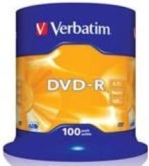 Dvd - r 4.7 gb 16x tarrina 100 uds 120 min.