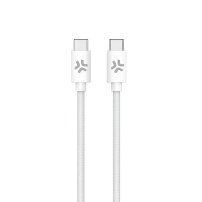 CELLY USB-C to USB-C Cable 1.5m White (USBCUSBCCOTTWH)