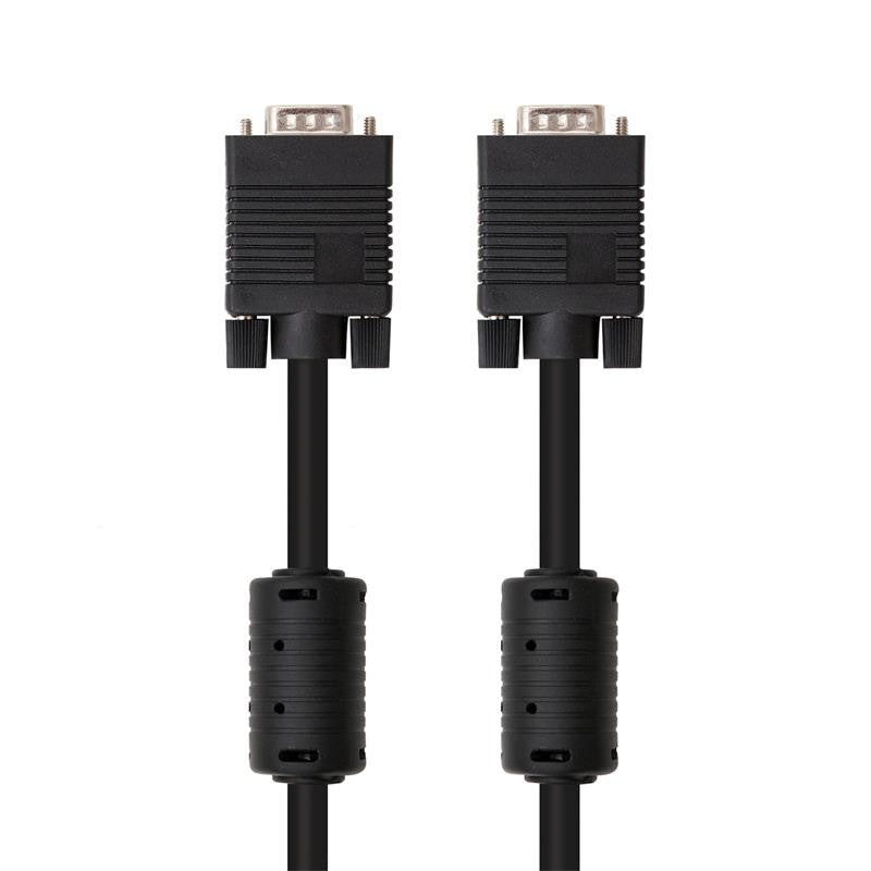 CABLE SVGA NANOCABLE HDB15M/HDB15M 10M 2 FERRITAS