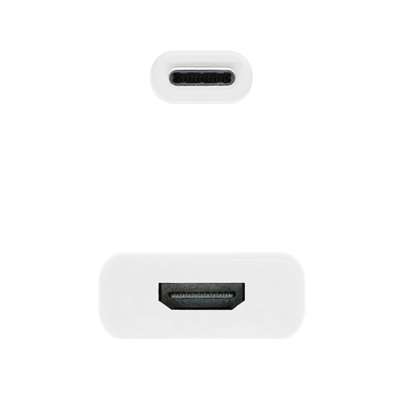 CABLE CONVERSOR NANOCABLE THUNDERBOLT USB-C C A HDMI 15CM WHITE
