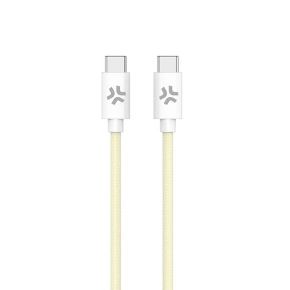 CELLY USB-C to USB-C Cable 1.5m Yellow (USBCUSBCCOTTYL)