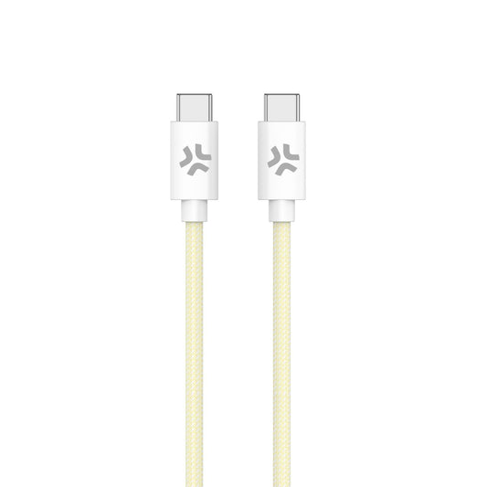 CELLY USB-C to USB-C Cable 1.5m Yellow (USBCUSBCCOTTYL)