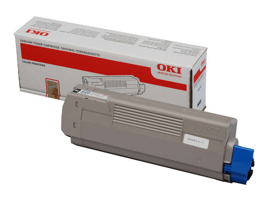 OKI C610 Yellow Original Toner Cartridge - 44315305