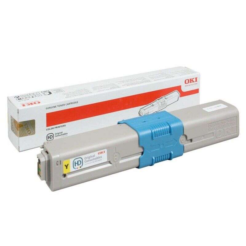 OKI C510/C530/MC561/MC562 Yellow Original Toner Cartridge - 44469722