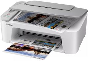 Impresora multifuncion tinta pixma ts3451 a4 4800x1200ppp USB wi-fi, impresin, copia, escaneo y nube  impresion monocromo 7.7ppm impresion color 4ppm bandeja entrada papel 60 hojas blanco peso 4 KG
